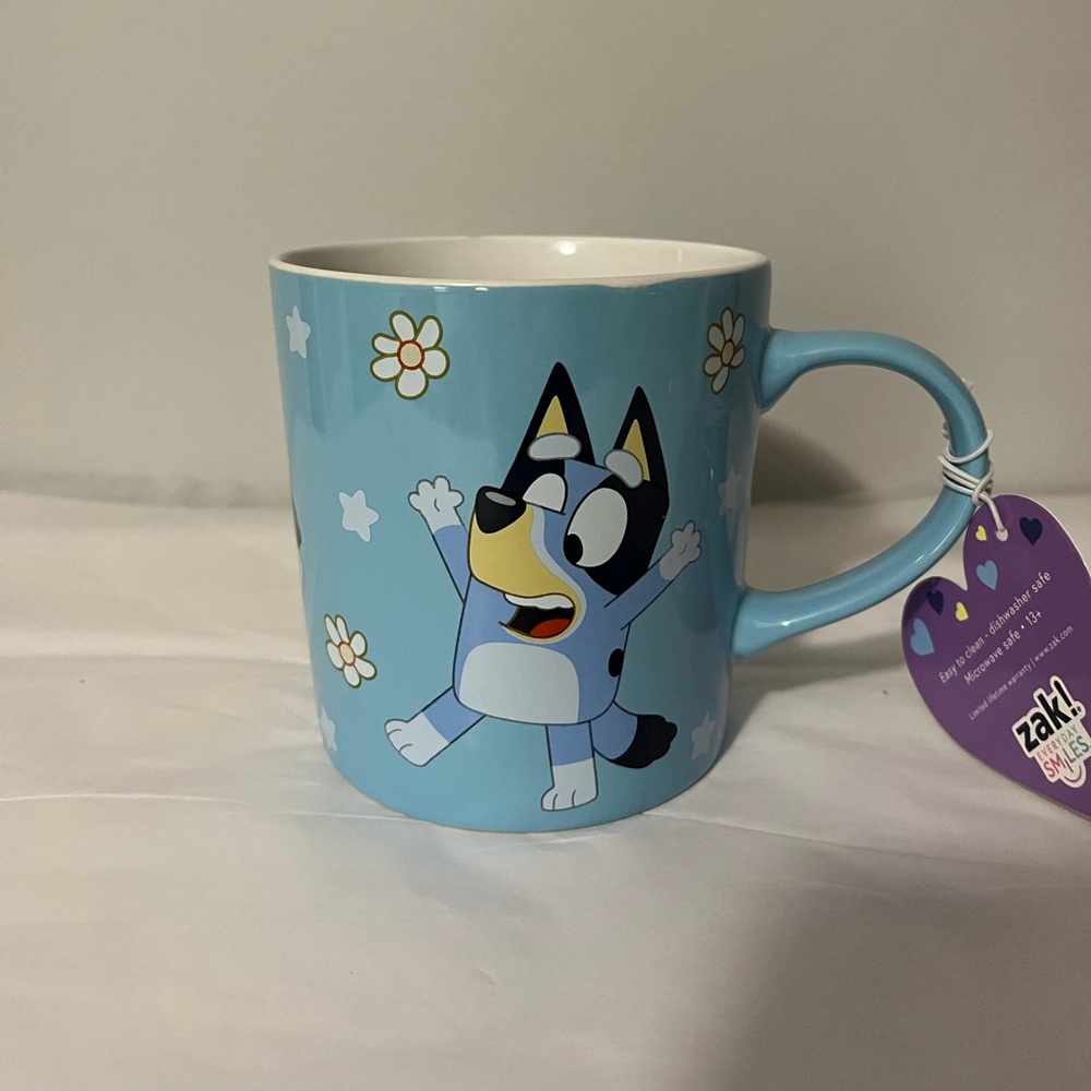 Zak! Bluey Mug - NWT